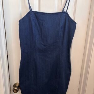 Iris Blue Midi Dress